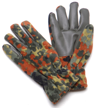 Fleece-Handschuhe "Alpina" - flecktarn